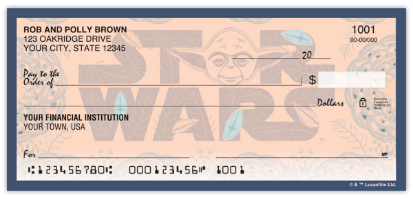 <i> Star Wars </i> Organic Blooms Checks